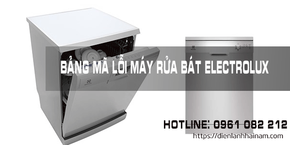 Tổng hợp các mã lỗi máy rửa bát Electrolux thường gặp và cách khắc phụ |  Siêu thị Điện máy Eco-Mart